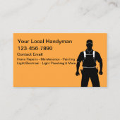 Simple Carte de visite Handyman Bold local (Devant)