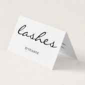 Simple Carte de visite noir blanc (Devant)