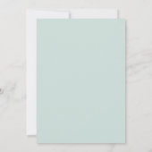 Simple carte du monde de destination de mariage mi (Dos)