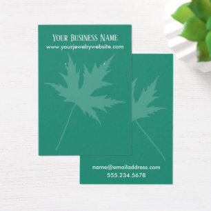 Simple, Cartes de Présentation de Porte-Boucles Ve