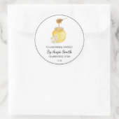 Simple Chamomile Infused Honey Label (Tas)