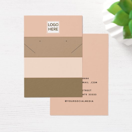 Simple chic Boucles d'oreilles Collier Display Car (Bureau)