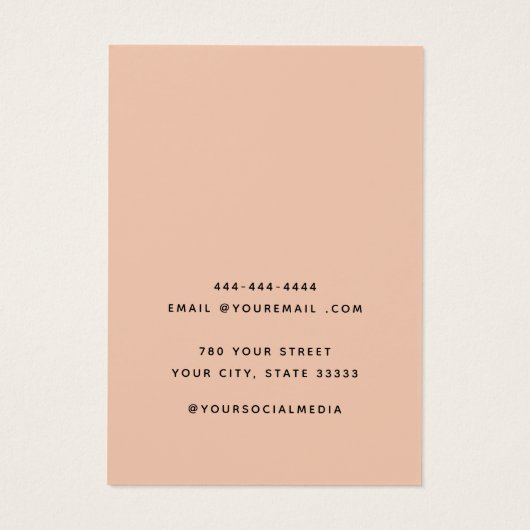 Simple chic Boucles d'oreilles Collier Display Car (Dos)