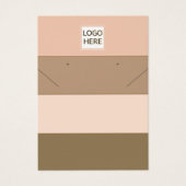 Simple chic Boucles d'oreilles Collier Display Car (Devant)