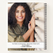 Simple Chic Graduation Grad Party livre d'invité (Dos)