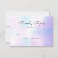 Simple Chic Moderne Perle RSVP