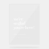 Simple chic Tellement heureux que vous soyez ici b (Recto)