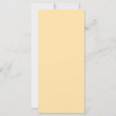 Simple Chic Wedding Menu Card | Custom Minimalist (Dos)