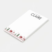 Simple Christmas Design Custom Post-it® Note (Schuin)