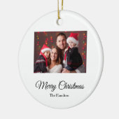 Simple Christmas Photo Ornament (Links)