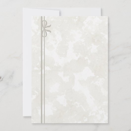 Simple Classic Wedding Invitation – Custom (Dos)