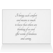 Simple coeur floral rustique, Merci pour la sympat (Intérieur Horizontal (Haut))