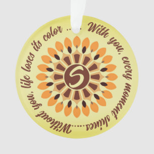 SIMPLE COLORÉ MODERNE CADEAU FILLE SOEUR MOM L
