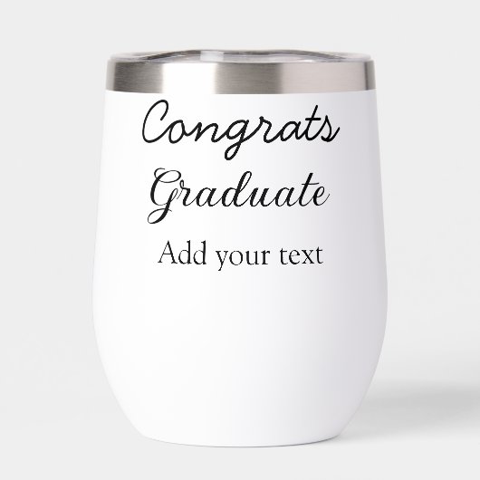 Simple congratulation graduation add your (Arrière)