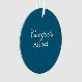 Simple congratulation graduation add your (devant)