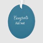 Simple congratulation graduation add your (devant)