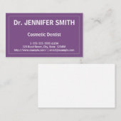 Simple Cosmetic Dentist Visitekaartje (Voorkant / Achterkant)