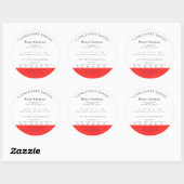 Simple Cottage Food Law Stickers (Vel)