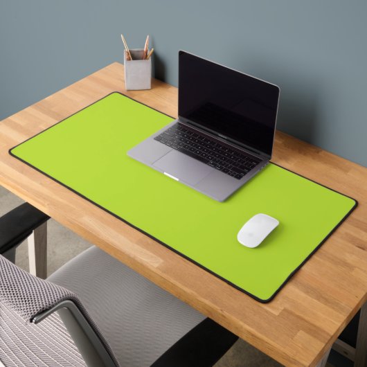 Simple couleur solide clair acide vert citron (Bureau 2)