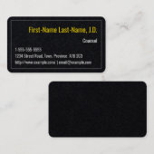 Simple Counsel Visitekaartje (Voorkant / Achterkant)