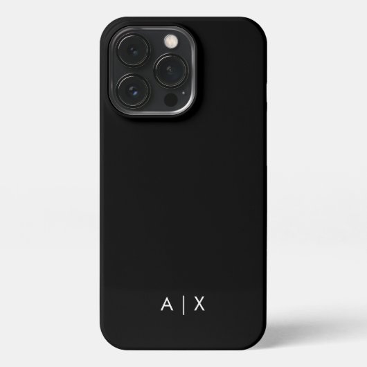 Simple Couple Name monogrammed iPhone Hoesje (Achterkant)