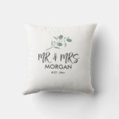Simple Coussin MR et Mme ( (Verso)