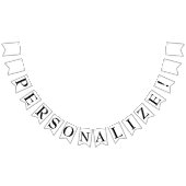 Simple Créer Votre Propre Bunting Drapeau Bannière (Tout)