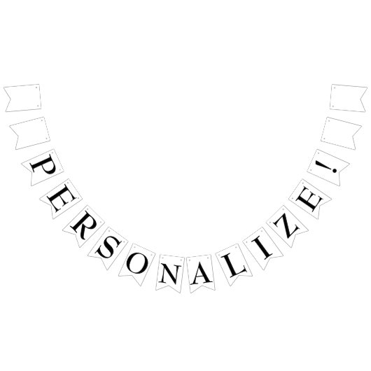 Simple Créer Votre Propre Bunting Drapeau Bannière (Tout)