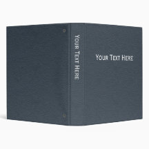 Simple cuir bleu-gris apparence personnalisable