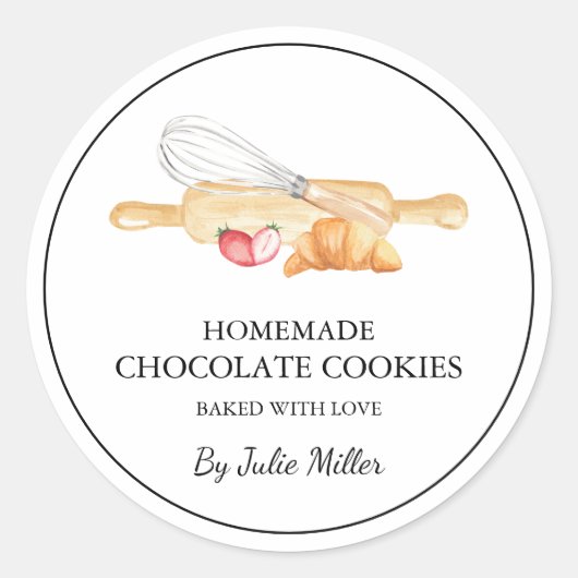 Simple Cuisiné avec Étiquette d'amour pour les pet (Devant)