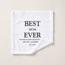 Simple Custom Design Best Mom Ever Mothers Gift