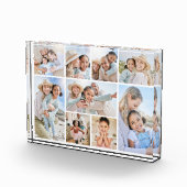 Simple Custom Family Photo Collage Fotoblokken (Rechts)