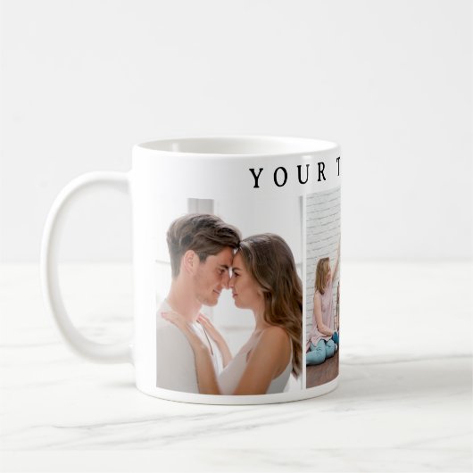 Simple Custom Photo Valentine's Day Coffee Mug Koffiemok (Links)
