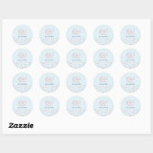 Simple Cute Hearts Bked met Love Package sticker (Vel)