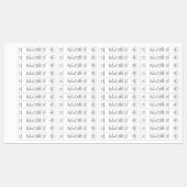 Simple Cuticule Huile Logo Logo Étiquette de produ (Feuille)