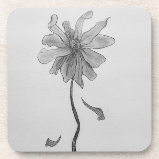 Simple Daisy Bier Onderzetter (Voorkant)