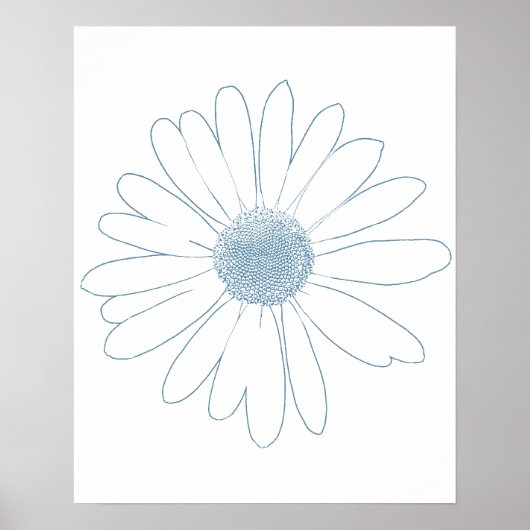 Simple Daisy Poster (Voorkant)
