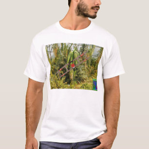 Simple dans le T-shirt de jardin