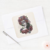 Simple Dia de los Muertos | Autocollant (Enveloppe)