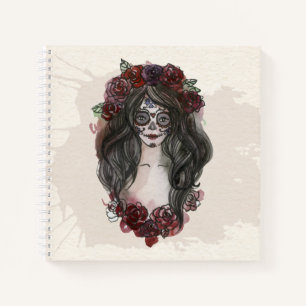 Simple Dia de los Muertos Carnet