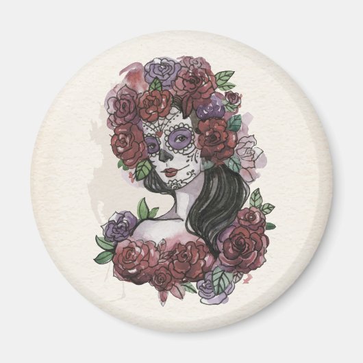 Simple Dia de los Muertos | Magnet (Devant)