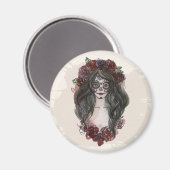 Simple Dia de los Muertos | Magnet (Recto/Verso)