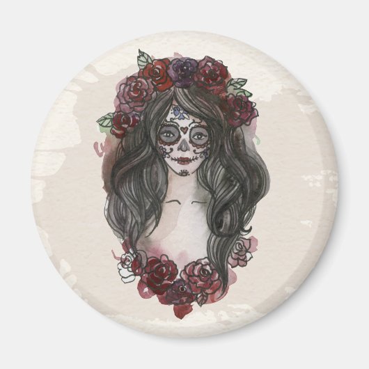 Simple Dia de los Muertos | Magnet (Devant)