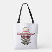 Simple Dia de Muertos Crâne avec Casquette | Sac f (Dos)