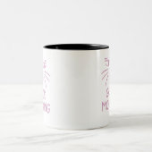 Simple drôle Chat Good Morning Mug (Centre)