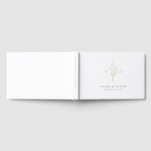 Simple élégance feuilles botaniques monogramme mar (Complet)
