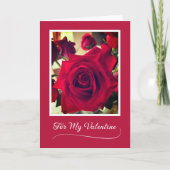 Simple Élégance ! Jolie carte de vœux pour la Sain (Devant)