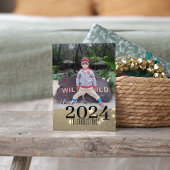 Simple Elégance photo de nouvelle année Carte de v