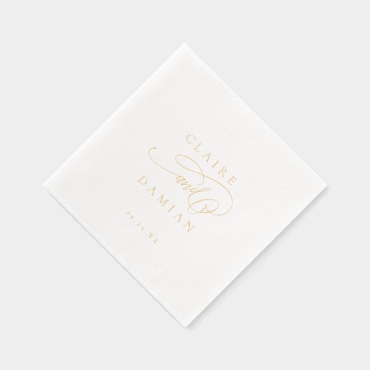 Simple Elegance Romantic Script Classic Wedding  (Droite)