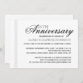 Simple Elegance Wedding Jubileum Kaart (Voorkant / Achterkant)